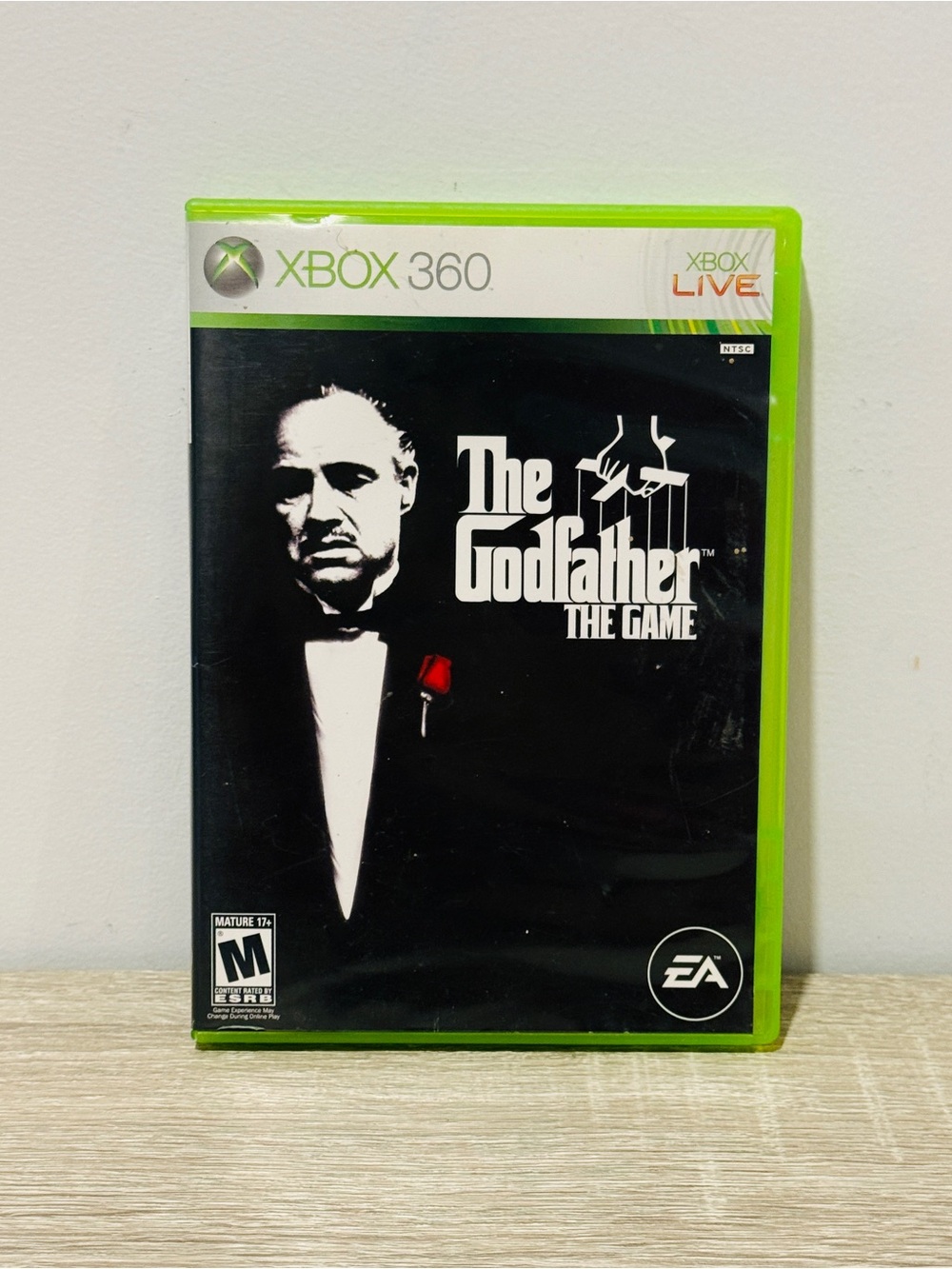 The Godfather The Game (Xbox 360, 2006) Game & Case - Authentic - Tested & Works